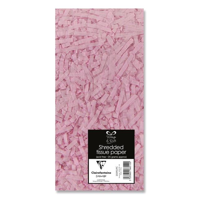 Pink Shredded Tissue Paper
