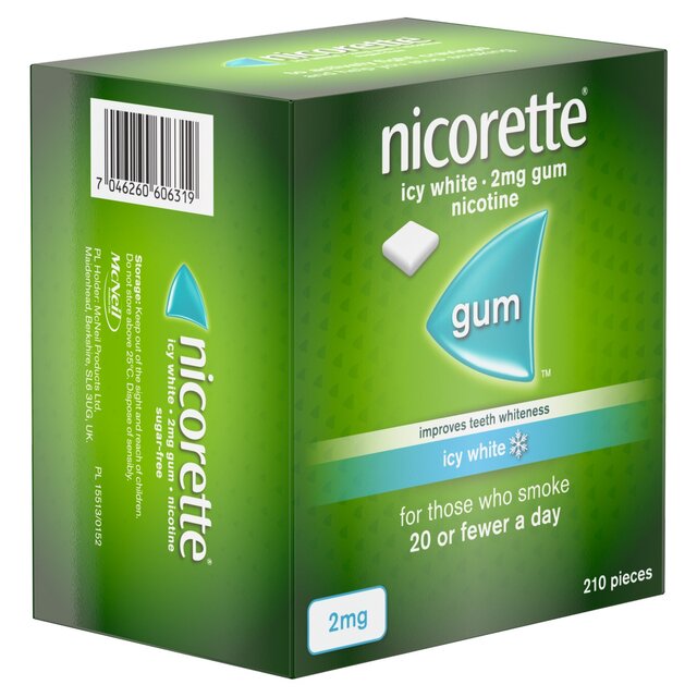 Nicorette Gum Icy Mint 2MG thumbnail 2