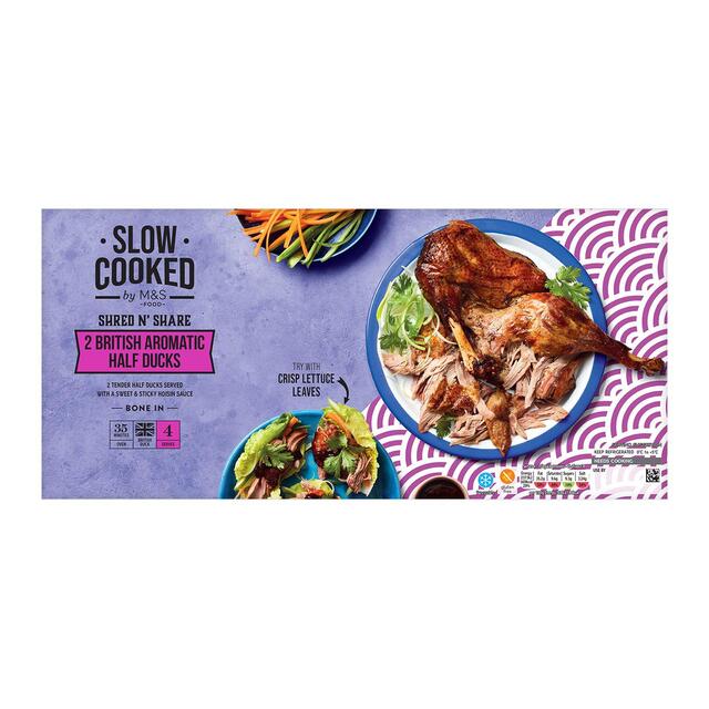 M&S Slow Cooked Bone In Aromatic Half Duck thumbnail 2
