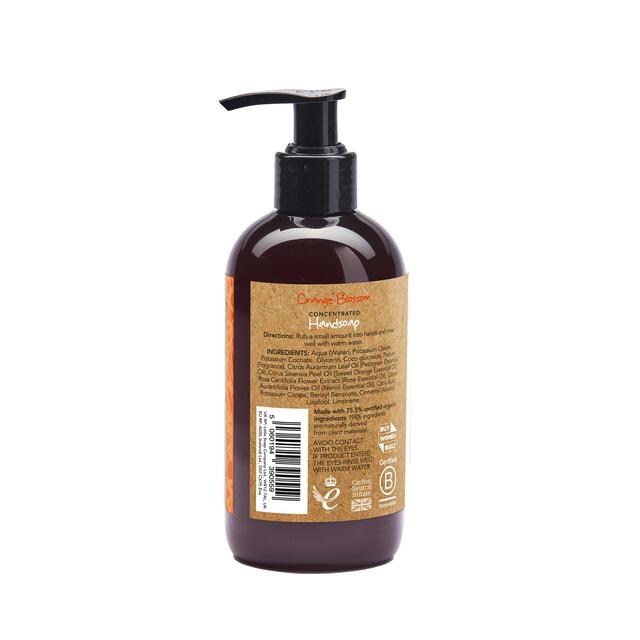 Little Soap Company Organic Liquid Handsoap Orange Blossom 250ml thumbnail 2