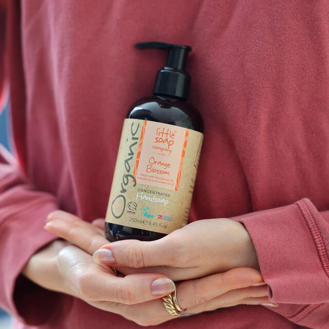 Little Soap Company Organic Liquid Handsoap Orange Blossom 250ml thumbnail 3