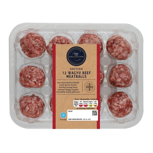 M&S Collection 12 Wagyu Beef Meatballs thumbnail 2