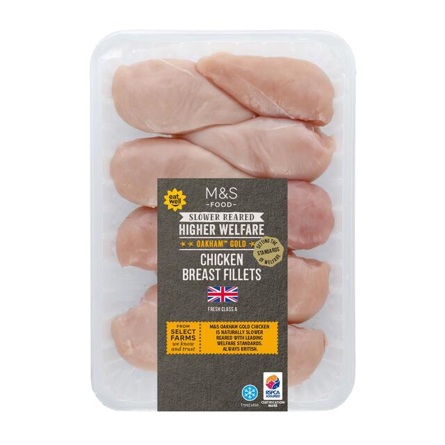 M&S Oakham Gold Chicken Breast Fillets