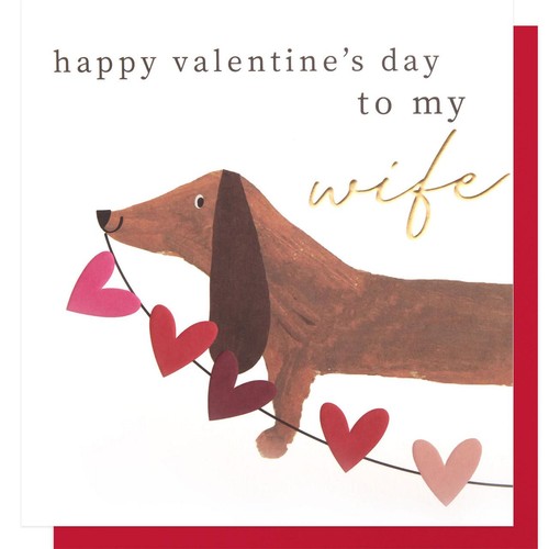 Caroline Gardner Wife Valentine's Day Card