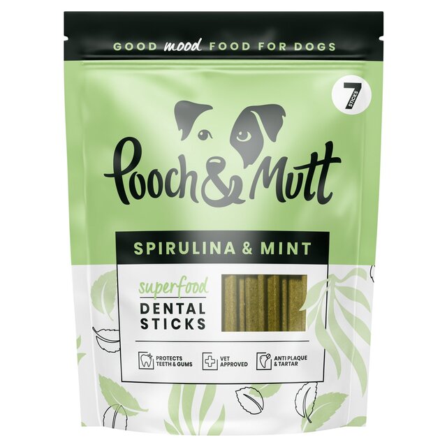 Pooch and Mutt Superfood Dental Sticks For Dogs