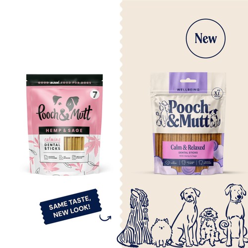 Pooch and Mutt Calming Dental Sticks For Dogs thumbnail 2