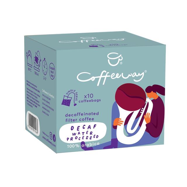 Coffeeway Decaf Water Processed Single Serve Coffee Bags thumbnail 3