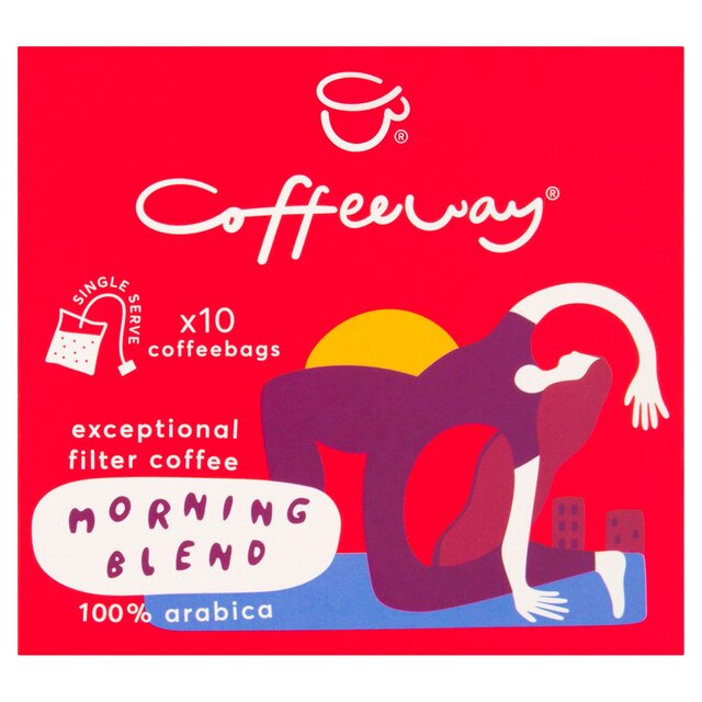 Coffeeway Morning Blend Single Serve Flavoured Coffee Bags
