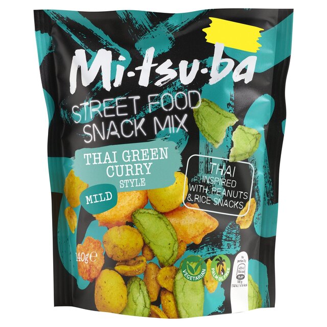 Mitsuba Thai Green Curry Street Food Snack Mix