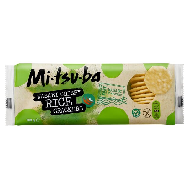 Mitsuba Wasabi Crispy Rice Crackers
