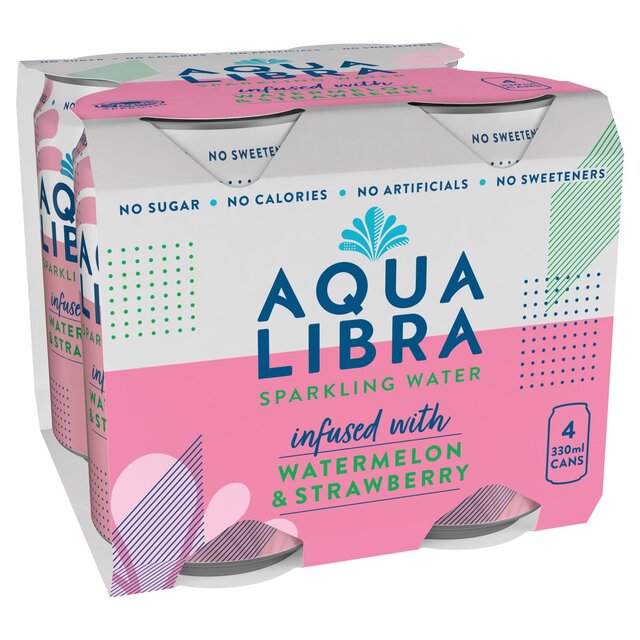 Aqua Libra Watermelon & Strawberry thumbnail 2
