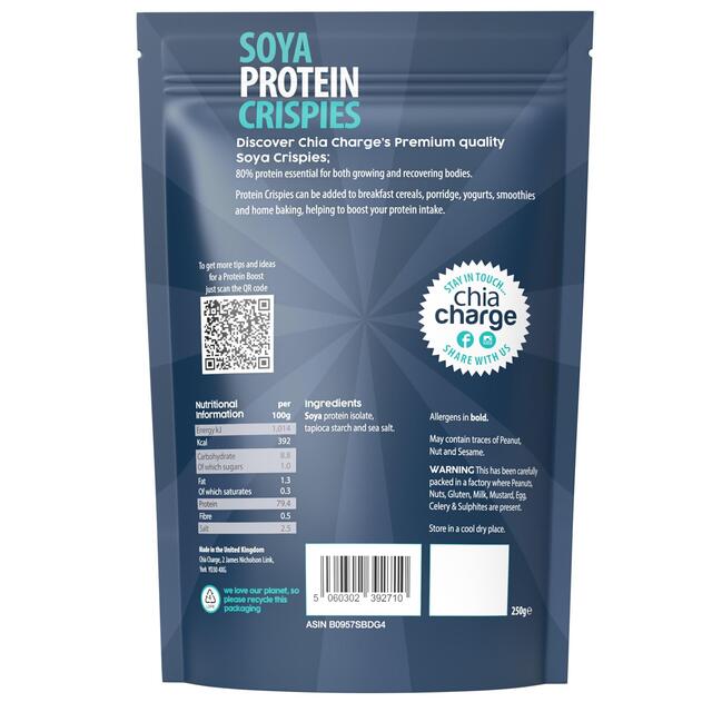 Chia Charge Soya Protein Crispies 80% thumbnail 7