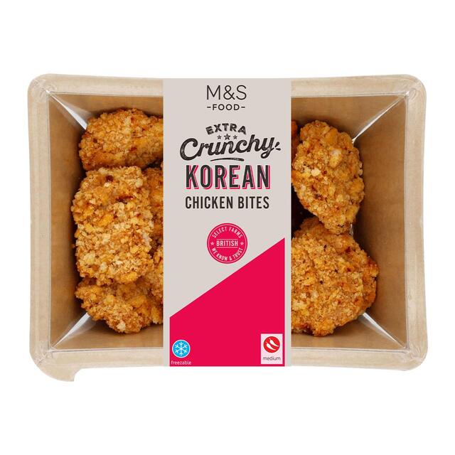 M&S Extra Crunchy Korean Chicken Bites with Gochujang Drizzle