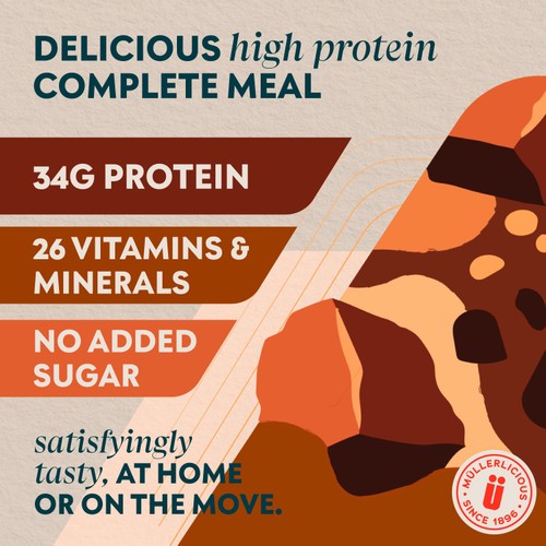 Muller My Protein Chocolate High Protein Meal Replacement Shake thumbnail 2