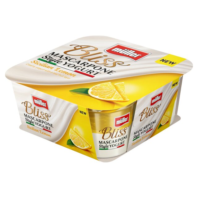 Muller Bliss Mascarpone Sicilian Lemon Yogurts thumbnail 2
