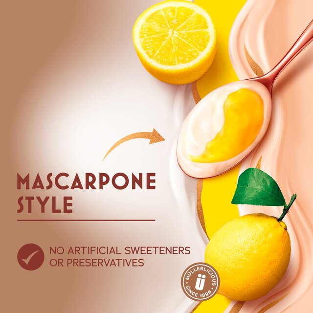 Muller Bliss Mascarpone Sicilian Lemon Yogurts thumbnail 4