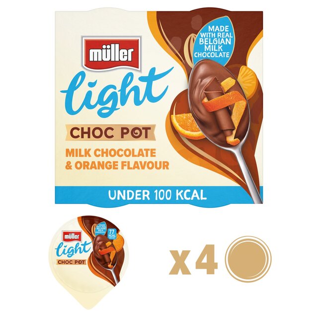 Muller Light Choc Pot Smooth Belgian Chocolate & Orange Flavour