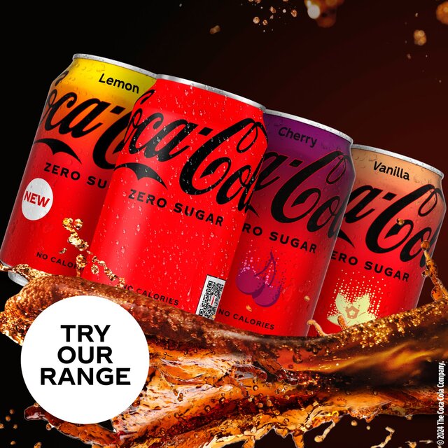 Coca-Cola Zero Sugar Vanilla thumbnail 3