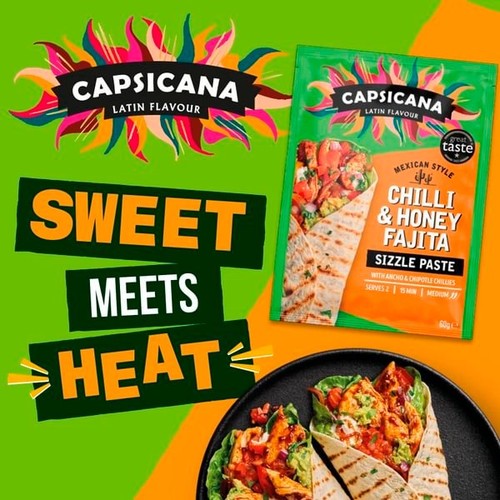 Capsicana Mexican Chilli & Honey Fajita Kit thumbnail 2