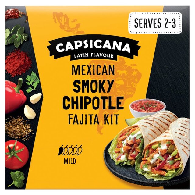 Capsicana Mexican Smoky Chipotle Fajita kit