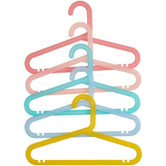 Spectrum Kids Hanger Set, Multicolour, Set of 20