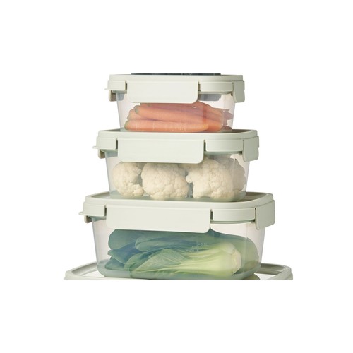 LocknLock NestnLock Sage Green Container Set, 3pc thumbnail 2