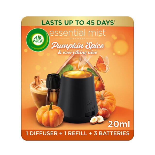 Airwick Essential Mist Kit Pumpkin Spice & Everything Nice