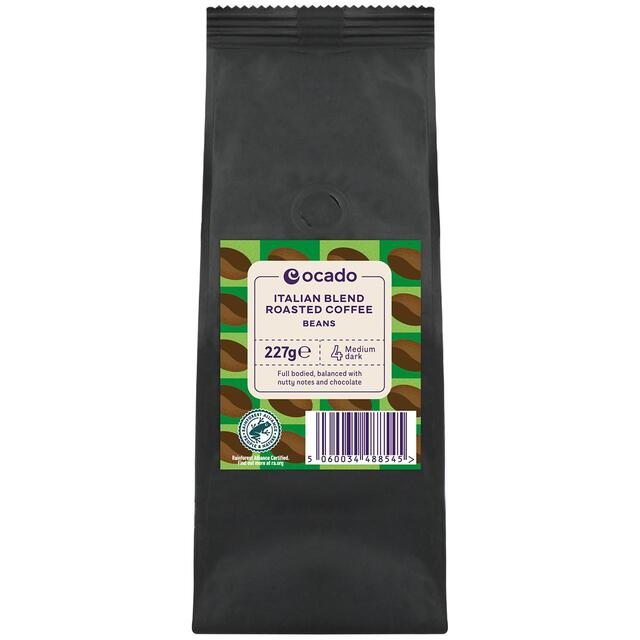 Ocado Italian Blend Roasted Coffee Beans thumbnail 2