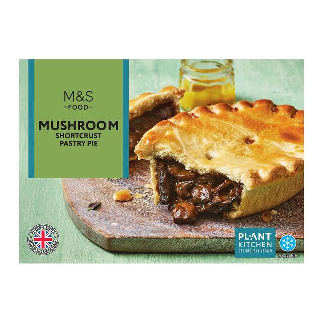 M&S Plant Kitchen Vegan Mushroom Shortcrust PastryPie