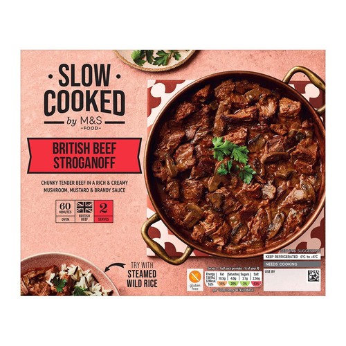 M&S Slow Cooked Beef Stroganoff thumbnail 2