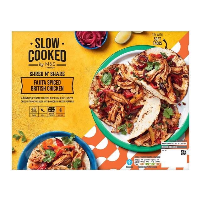 M&S Pulled Fajita Spiced Chicken Thighs thumbnail 2