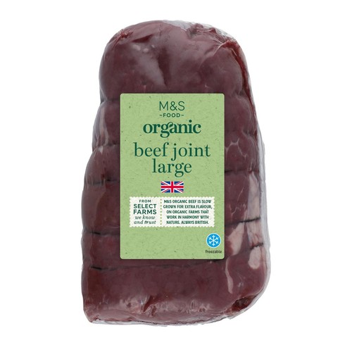 M&S Organic Beef Roasting Joint thumbnail 2