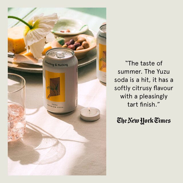 Something & Nothing Yuzu Premium Soda thumbnail 5