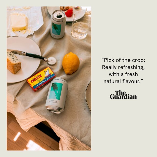 Something & Nothing Cucumber Premium Soda thumbnail 6