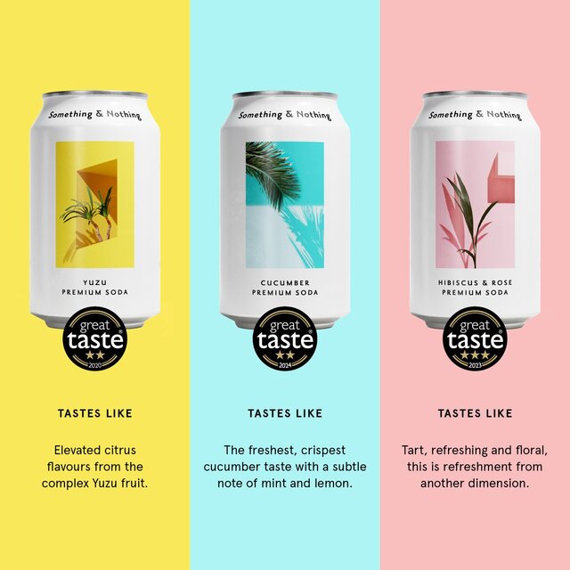Something & Nothing Mixed Pack 12 Cans Premium Soda thumbnail 3