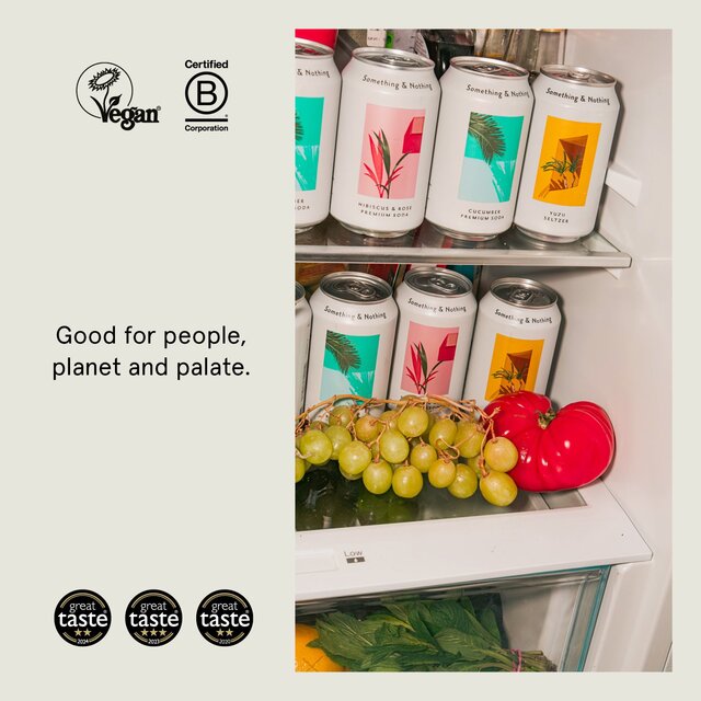 Something & Nothing Mixed Pack 12 Cans Premium Soda thumbnail 4