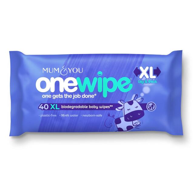 Mum & You OneWipe XL Biodegradable Wet wipe
