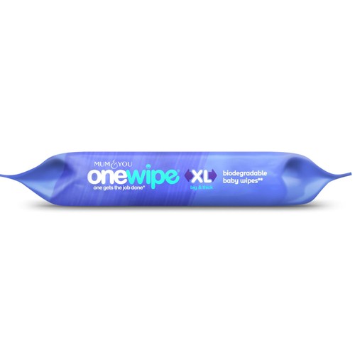Mum & You OneWipe Extra Large Biodegradable Wet wipe thumbnail 10