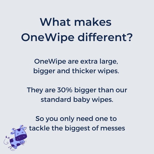 Mum & You OneWipe XL Wet wipe 4 Pack thumbnail 7