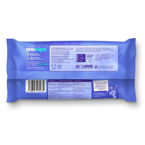 Mum & You OneWipe XL Wet wipe 4 Pack thumbnail 10