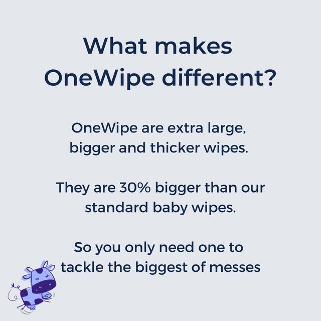 Mum & You OneWipe XL Wet wipe 4 Pack thumbnail 7