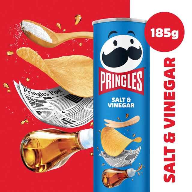 Pringles Salt & Vinegar Sharing Crisps thumbnail 2