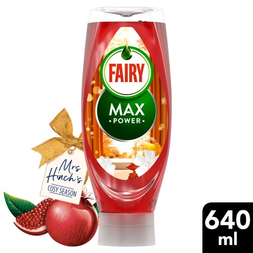 Fairy Max Powerpomegranate Washing Up Liquid Mrs Hinch Cosy Season