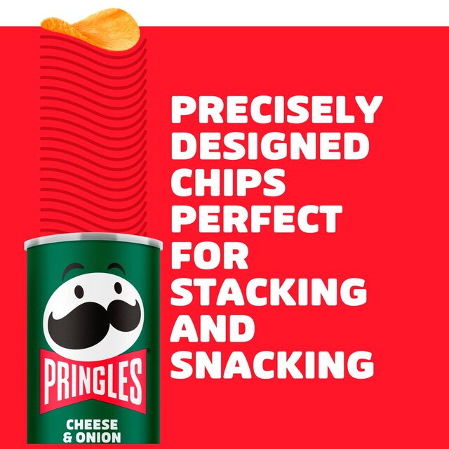 Pringles Cheese & Onion Sharing Crisps thumbnail 3