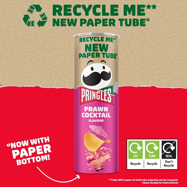 Pringles Prawn Cocktail Flavour Sharing Crisps thumbnail 4