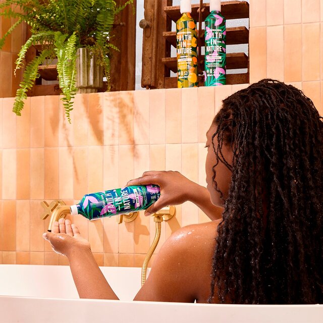 Faith In Nature Lavender & Geranium Body Wash 500ml in Aluminium Bottle thumbnail 3