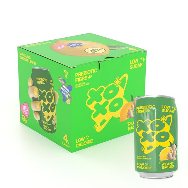 XOXO Sparkling Ginger & Lemon