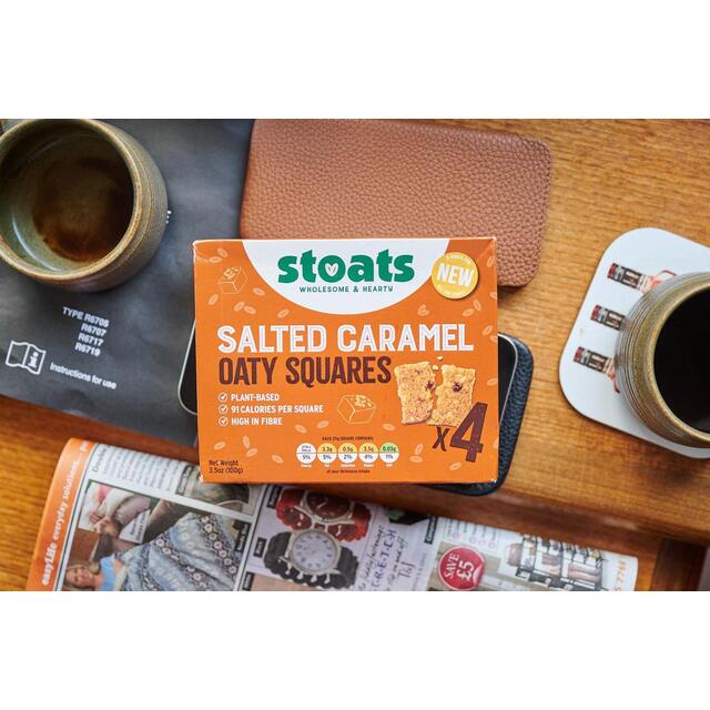 Stoats Salted Caramel Oaty Squares thumbnail 2