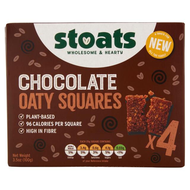 Stoats Chocolate Oaty Squares