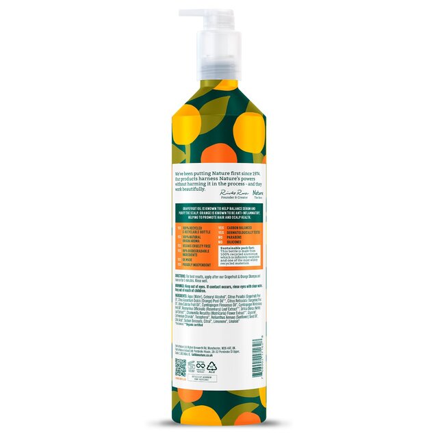 Faith In Nature Grapefruit & Orange Conditioner 500ml in Aluminium Bottle thumbnail 2